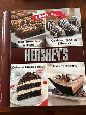 Hershey 4 Cookbooks in 1